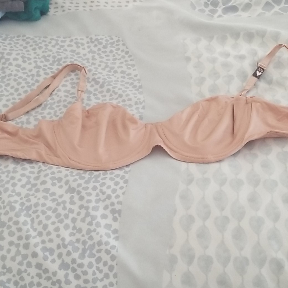 Pink bra